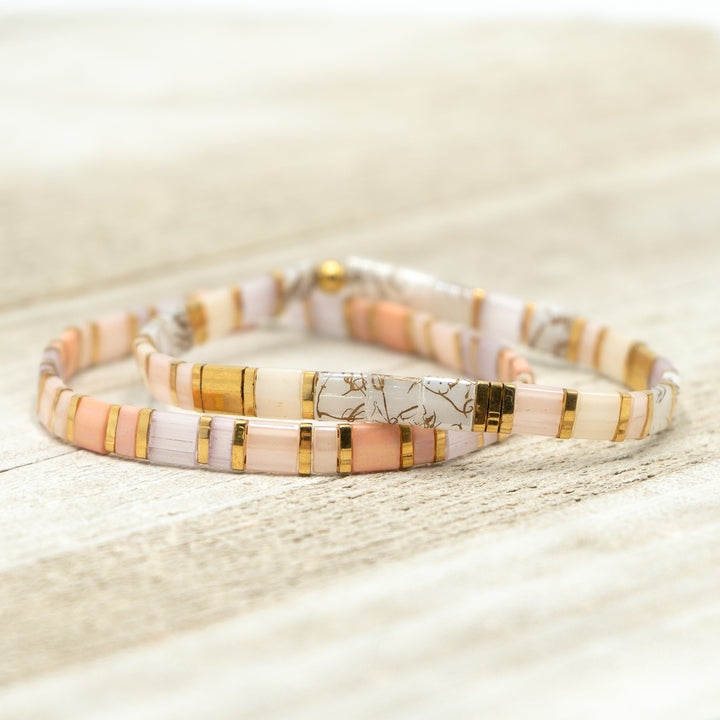 SWEET PARADISE - Tila Bead Bracelets Stack