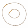 Load image into Gallery viewer, TENNIS GOLD - 18k Gold Plated Zircon Necklace or Bracelet - Mack &amp; Rex