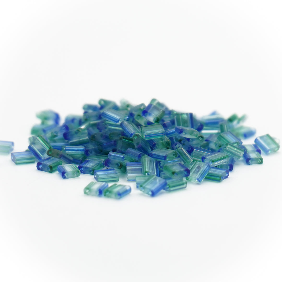 6041 - Blue Green Fade - Whole Tile Beads | TL6751 | TL6041