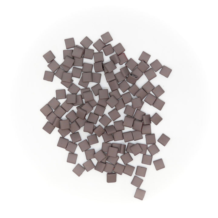 Taupe - Half Tile Beads - Mack & Rex