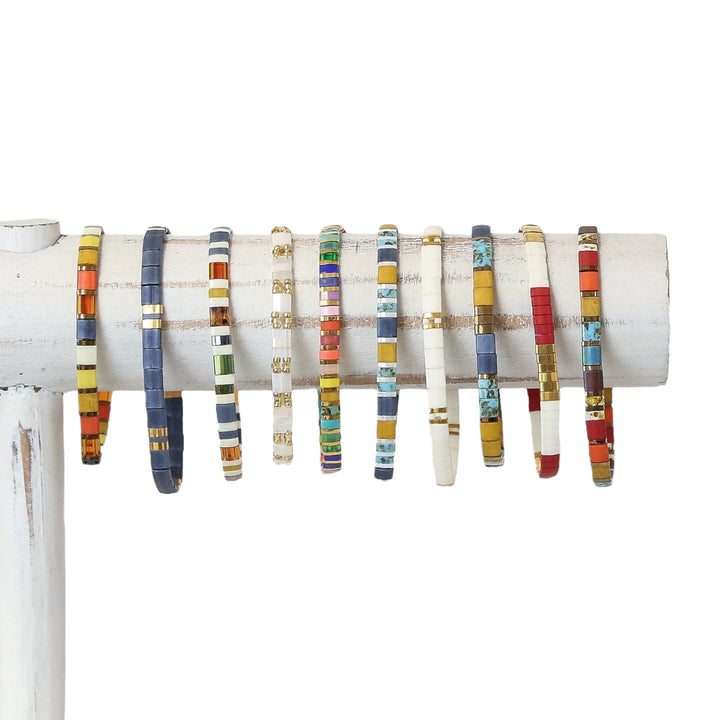TERRACOTTA TRAIL - Tila Bead Bracelets