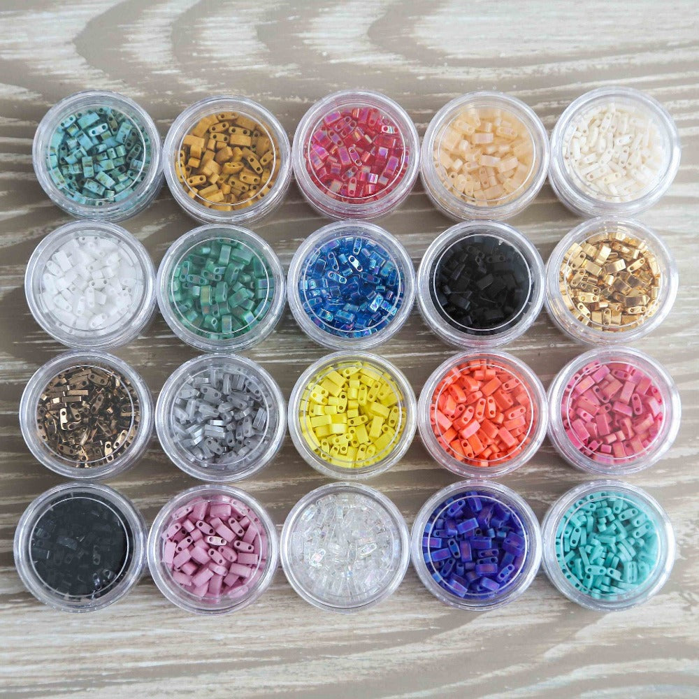 Diy Clay Beads Set Bracelet Making Kit Colorful Flat - Temu