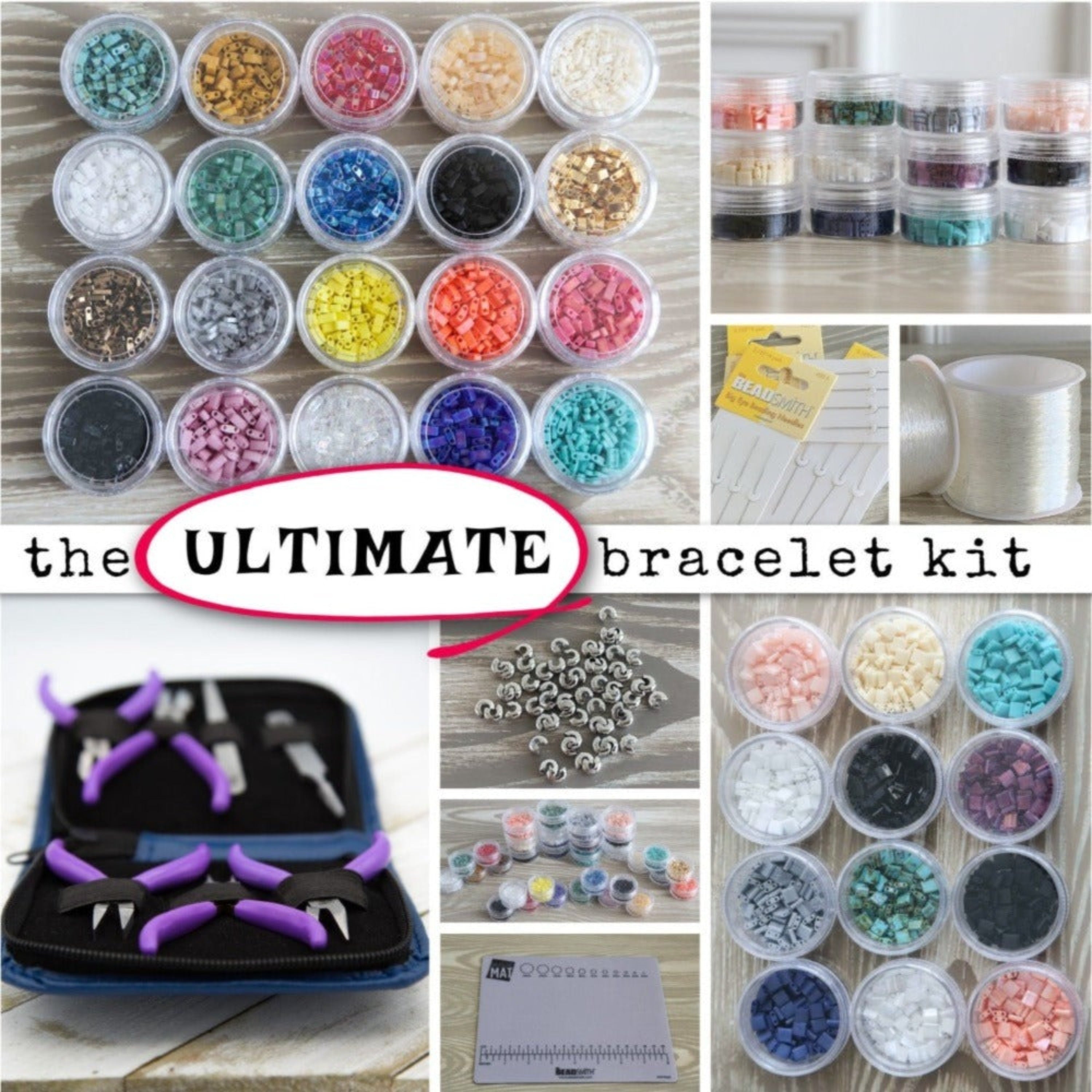 The Ultimate Bracelet Making Kit - DIY 80 Bracelets