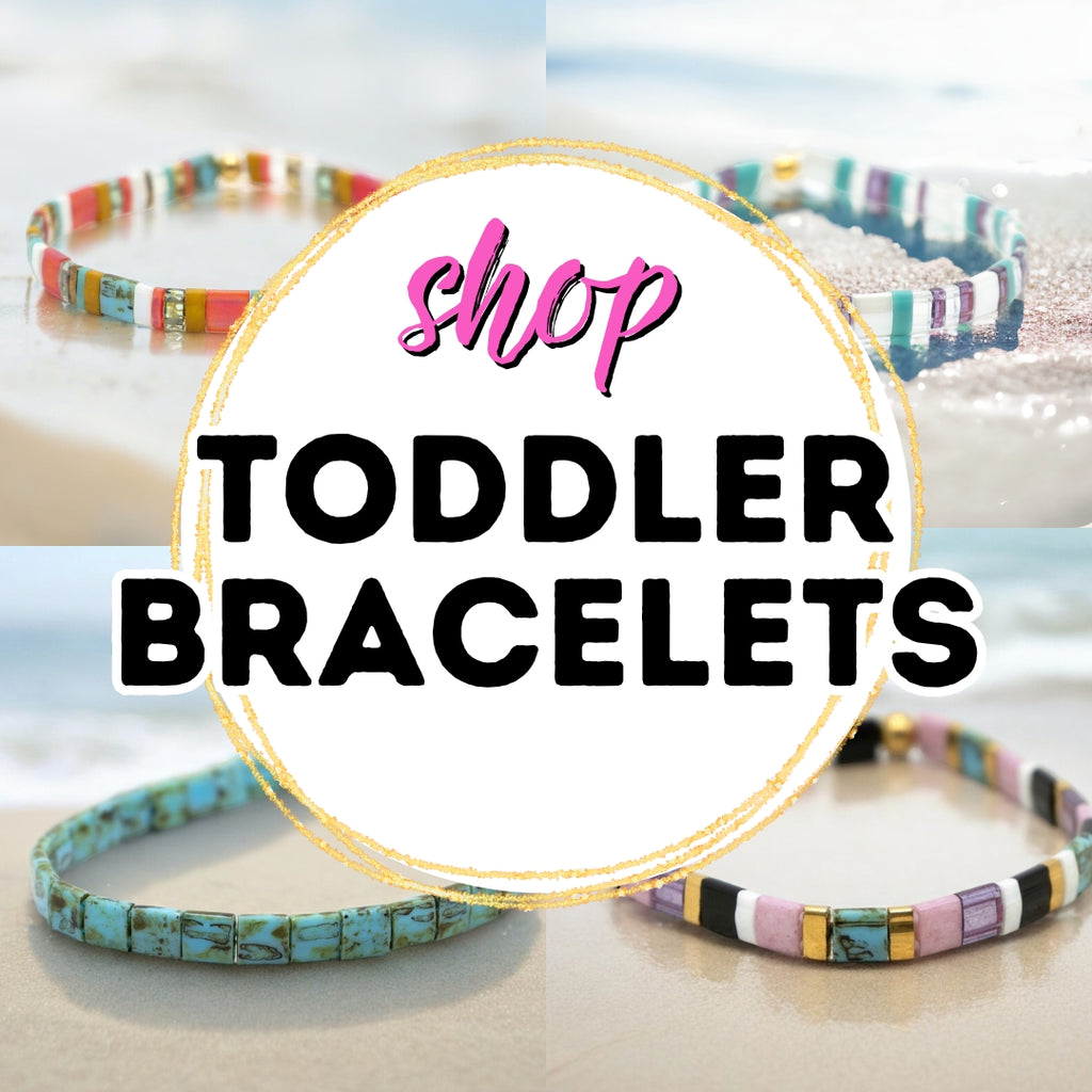 Six Trece & 1199 Bracelet 新品未使用品 Mack & Rex Toddler Bracelets - 4.25-Inch Size, 4 Styles, Crystal