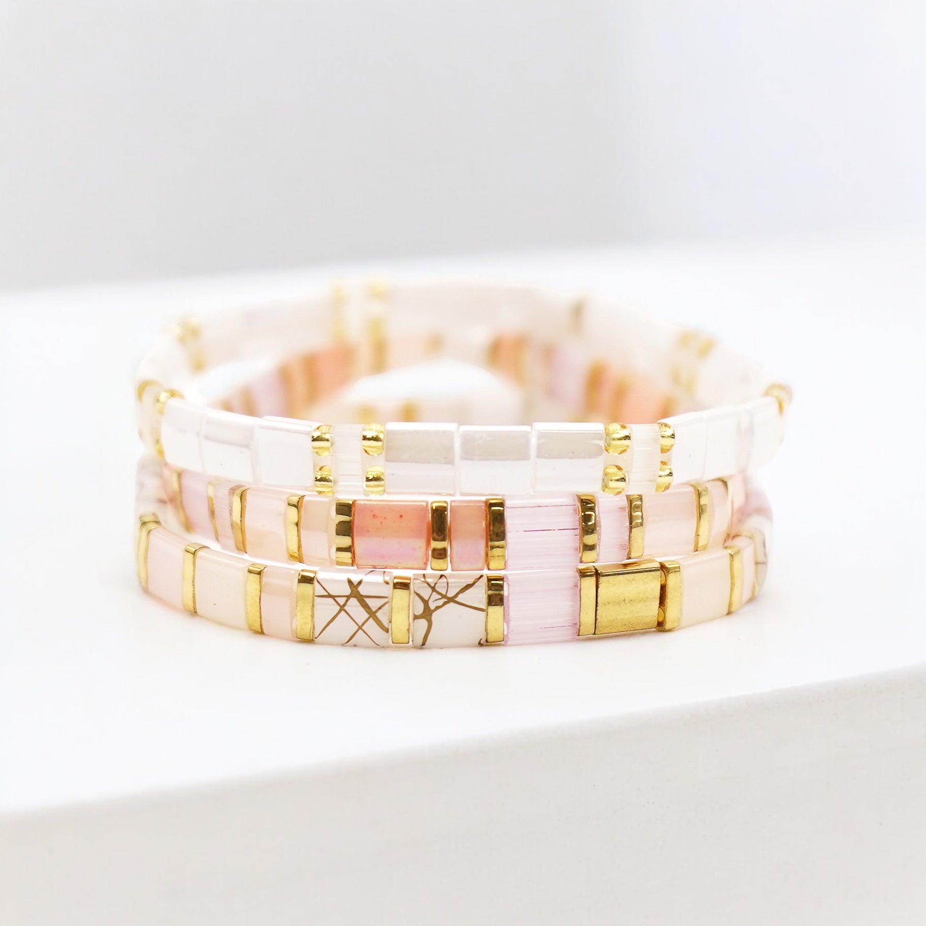 Mack & Rex Sugarland Tila Bracelet Kit – 3 Miyuki Tila Bead