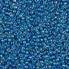 Transparent Capri Blue AB 15/0 seed beads || RR15-0291 - Mack & Rex