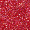 Transparent Red AB  10/0 Delica || DBM-0172 ||  Delica Seed Beads - Mack & Rex