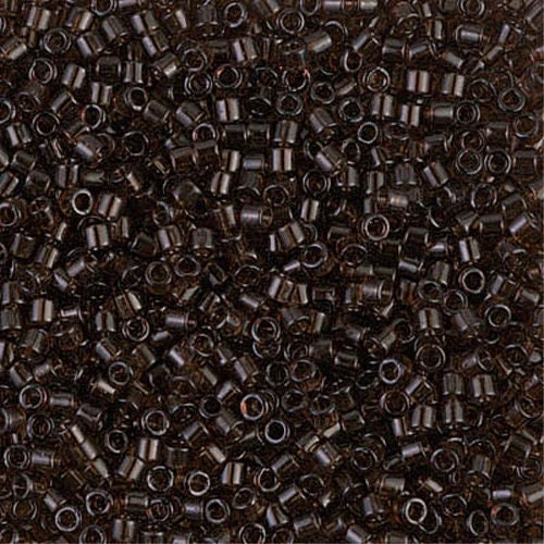 Transparent Root Beer  10/0 Delica || DBM-0715 ||  Delica Seed Beads - Mack & Rex