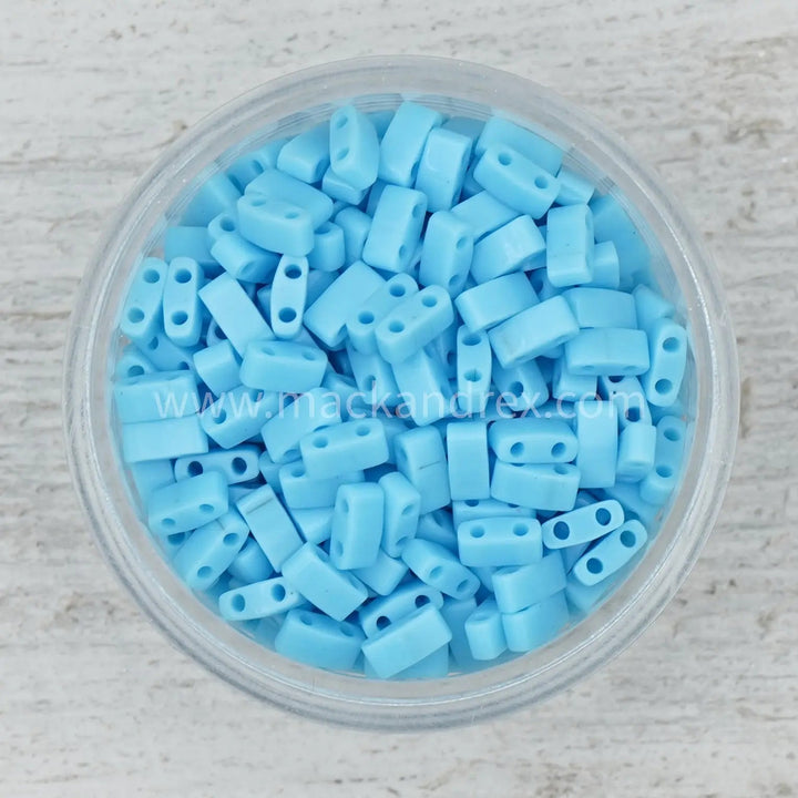 0413 Turquoise - Quarter Tila Beads