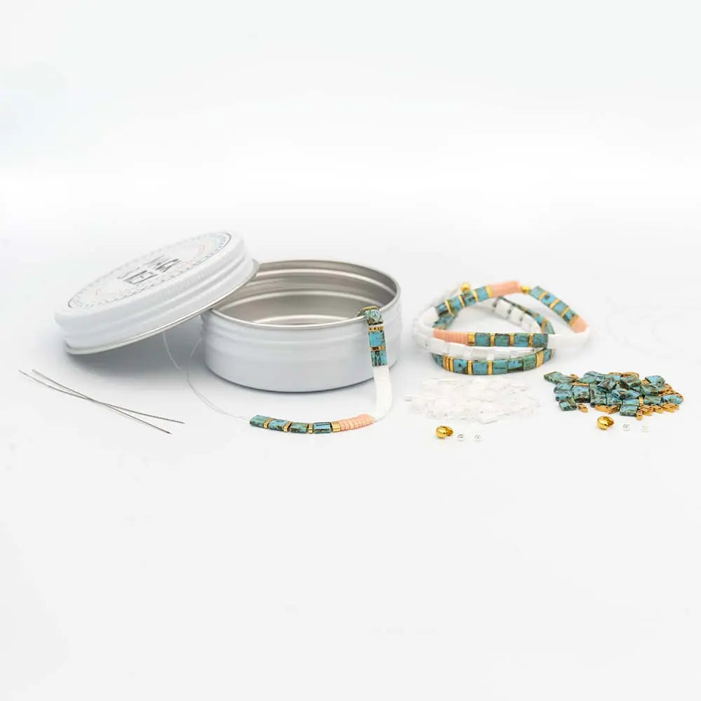 Tila Bead Bracelet Making Kit - DIY 20 Bracelets