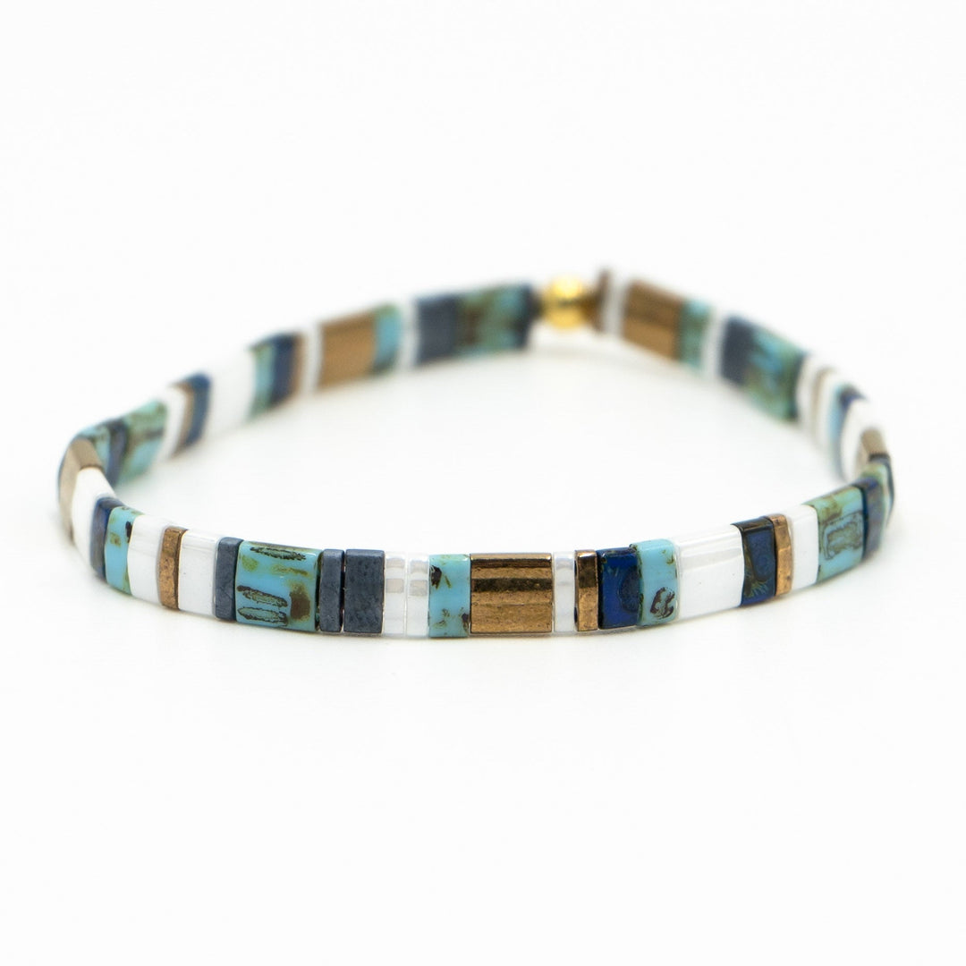 WINTER HARBOR - Tila Bead Bracelet | Single - Mack & Rex