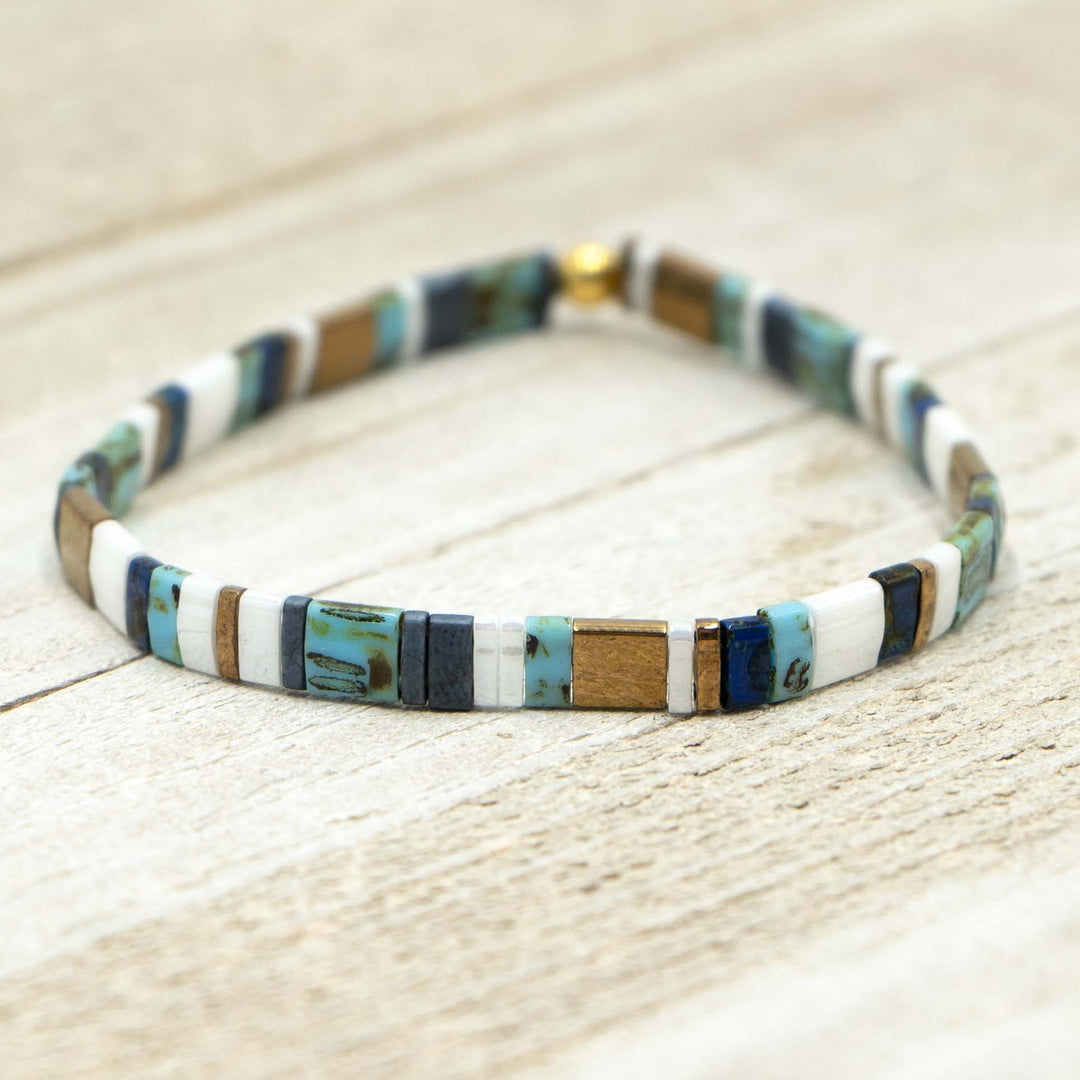 WINTER HARBOR - Tila Bead Bracelet | Single - Mack & Rex