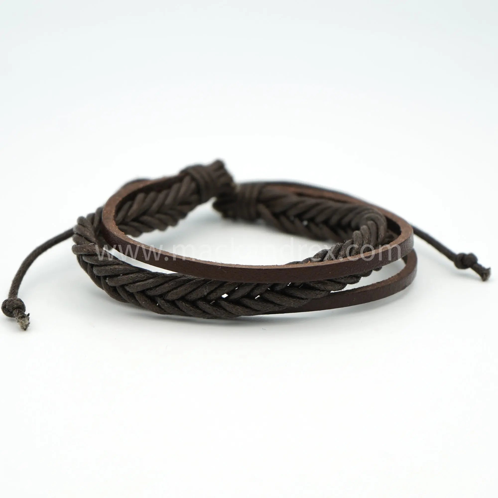 Wanderer Leather Bracelet - Mack & Rex