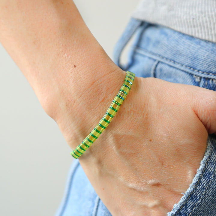 WATERMELON - Tila Bead Bracelet | Single