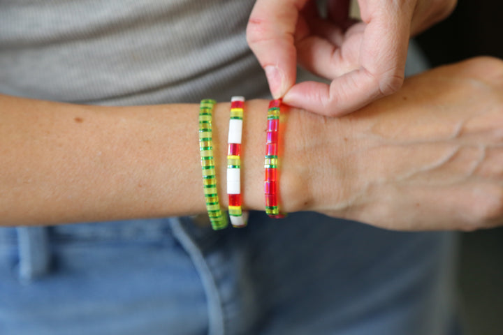 STRAWBERRY - Tila Bead Bracelet | Single