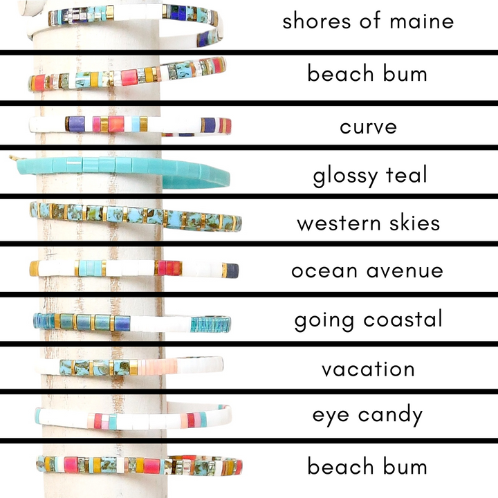 BAJA TIDE - Tila Bead Bracelets
