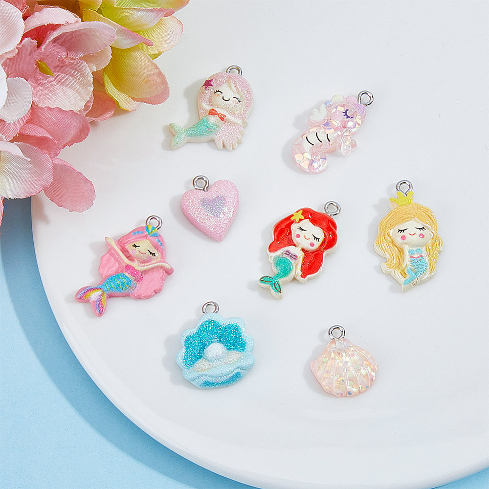 MERMAID 40pcs - Bracelet Charms