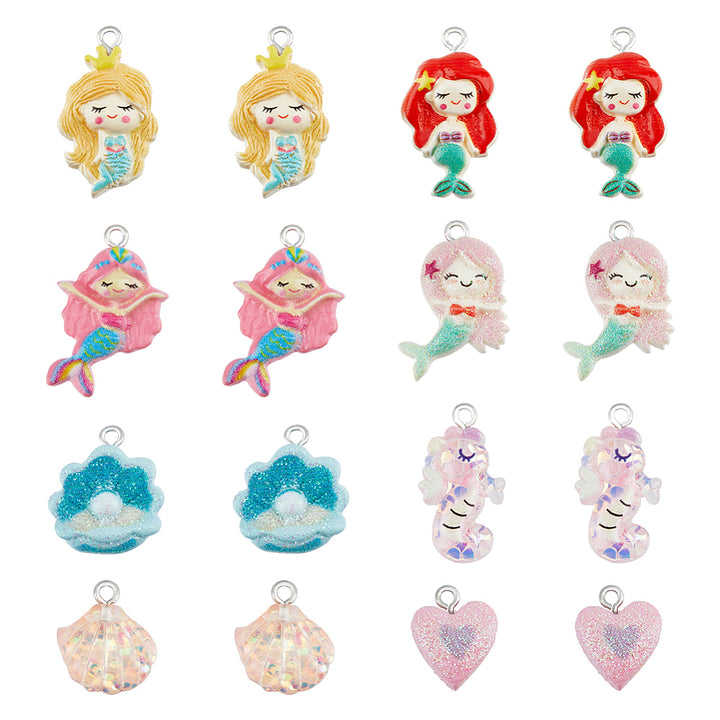 MERMAID 40pcs - Bracelet Charms