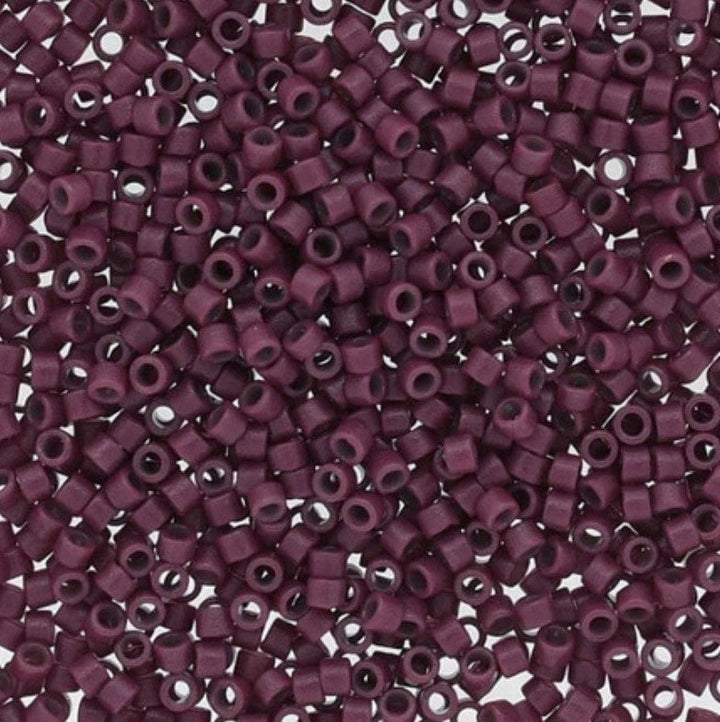 Dark Orchid 11/0 Delica Seed Beads || DB-2355  |   11/0 delica beads || DB2355 | Wholesale Miyuki Seed Beads for Jewelry Making