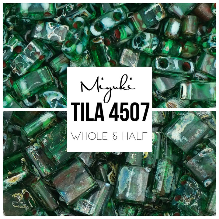 4507- Green Picasso - Half & Whole