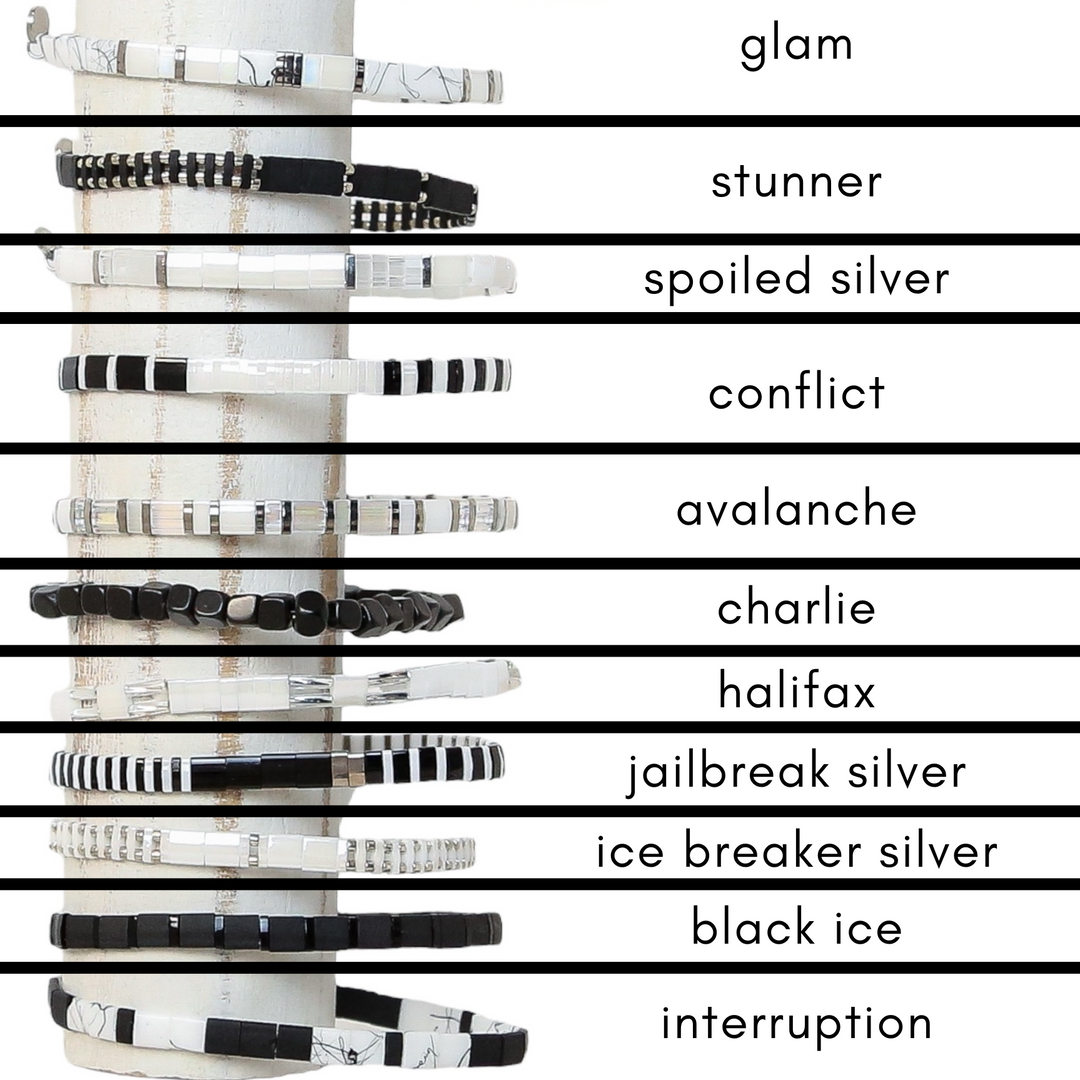 INK AND ICE - Tila Bead Bracelets