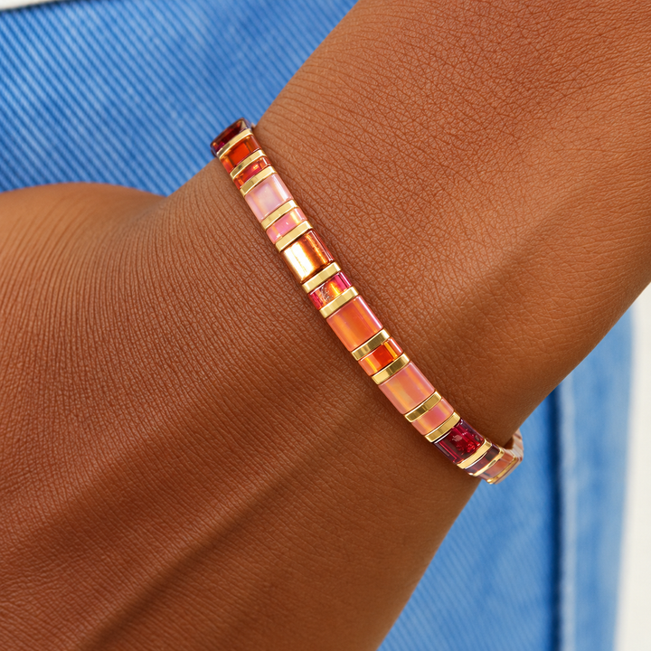 AUTUMN DRIVE - Tila Bead Bracelet | Single