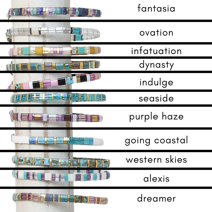 MERMAID DRIFT - Tila Bead Bracelets