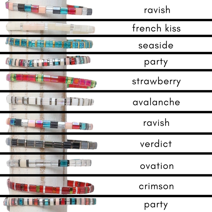 NEON VOLTAGE - Tila Bead Bracelets