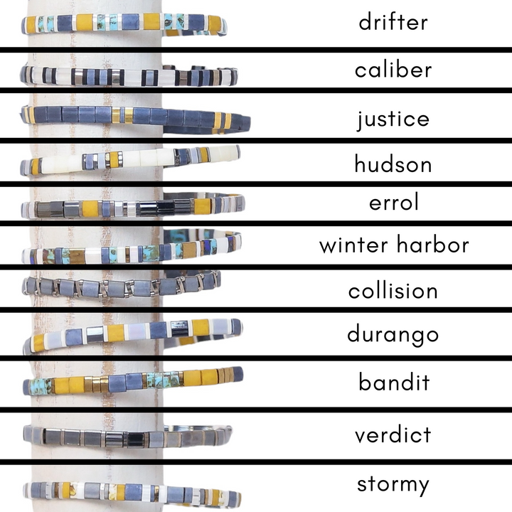 STORM SIGNAL - Tila Bead Bracelets