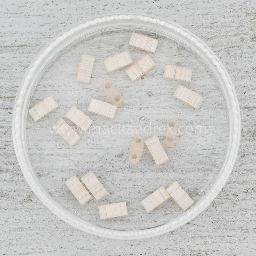 PEACH - Miyuki Half Tila Beads | HTL2552 | VIP (SPREADSHEET) - Mack & Rex