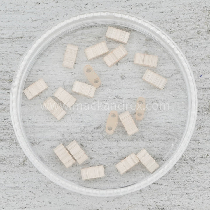 PEACH - Miyuki Half Tila Beads | HTL2552 | VIP (SPREADSHEET) - Mack & Rex